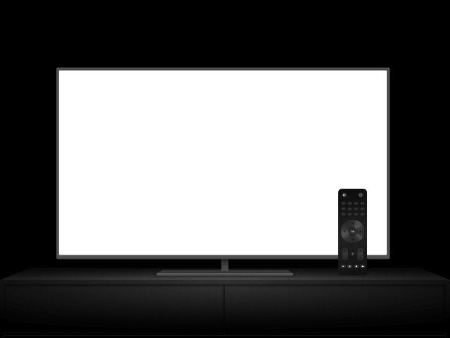 Imagem da tela de TV com video sobre a netflix